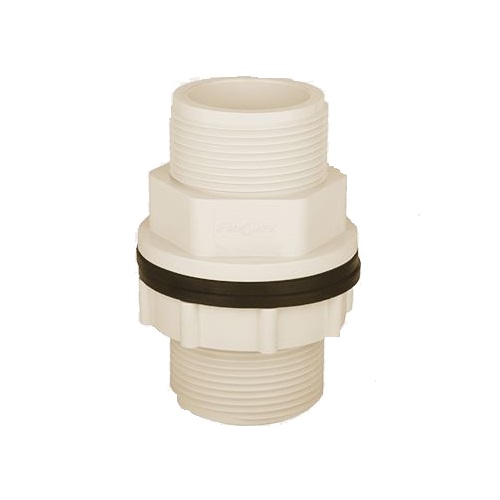 Ashirvad Flowguard Plus CPVC Tank Nipple (With One Side Pipe Fitment 0.75 Inch, 2223607